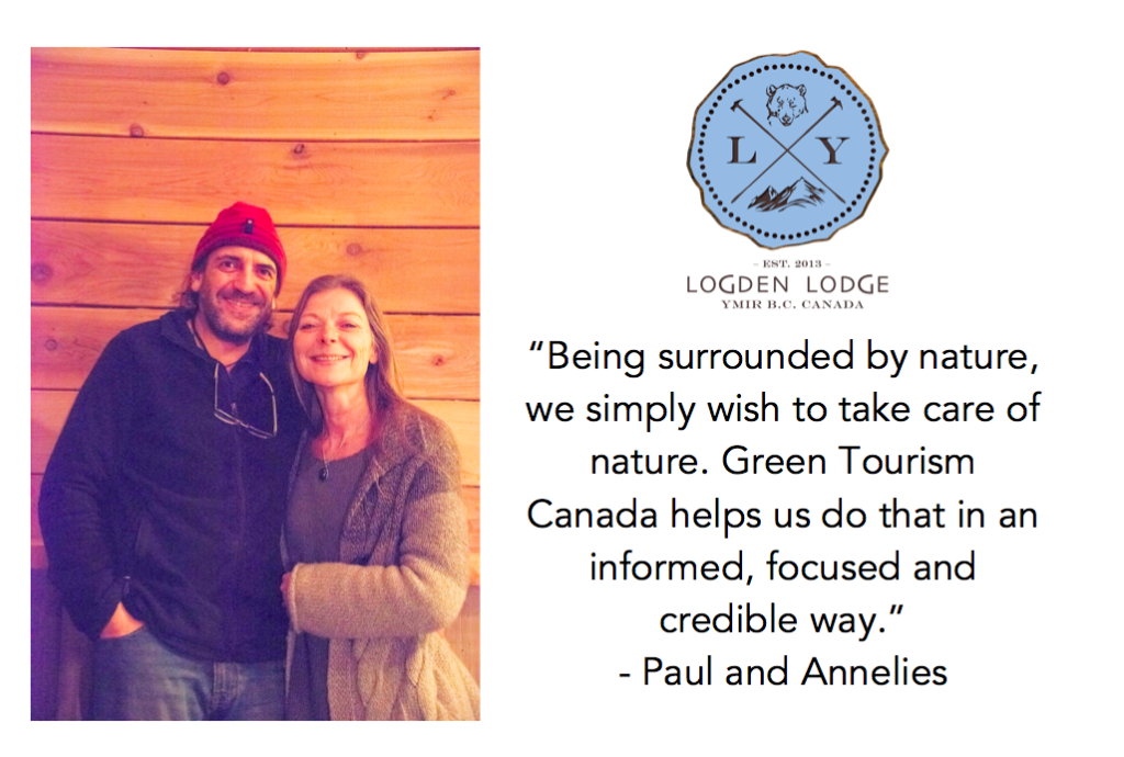 What’s Green About Logden Lodge | Green Tourism Canada